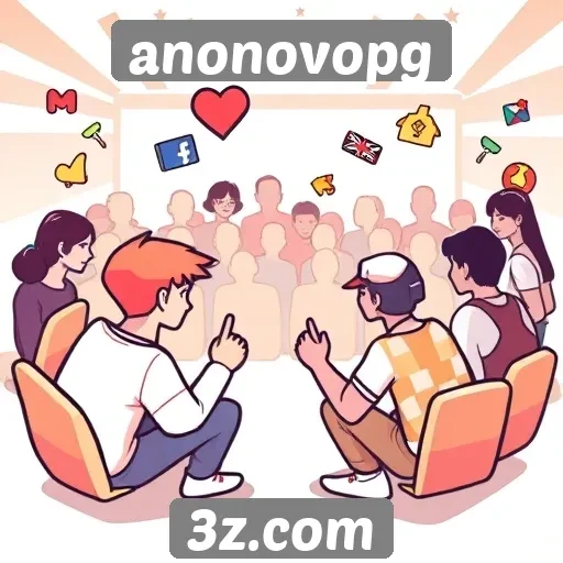Explorando a comunidade de jogos do site anonovopg