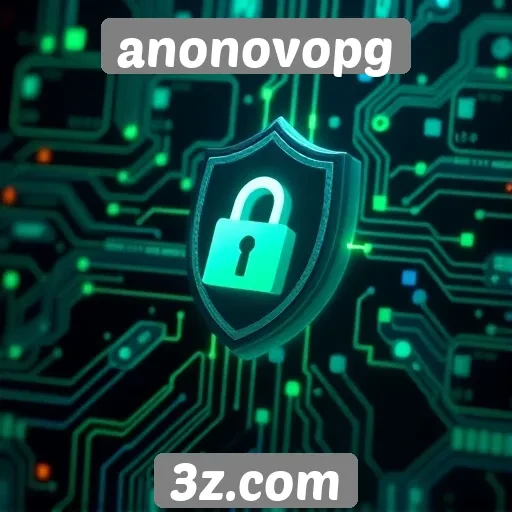 segurança e privacidade no portal anonovopg